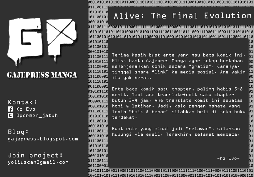 Alive: Saishuu Shinkateki Shounen chapter 15